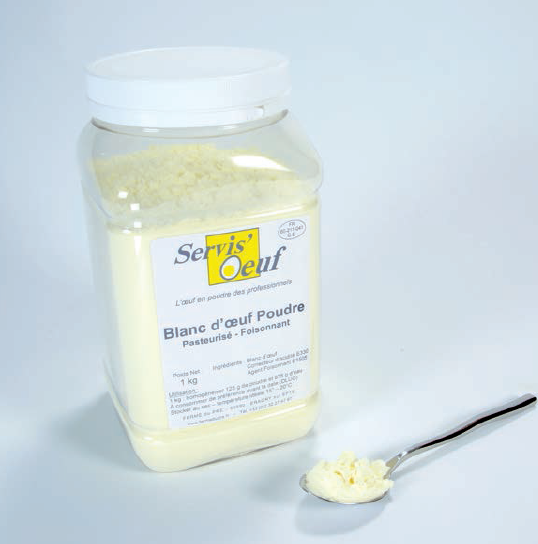 Blanc d'œuf bio en poudre - 1700 g - Pratique et polyvalent pour
